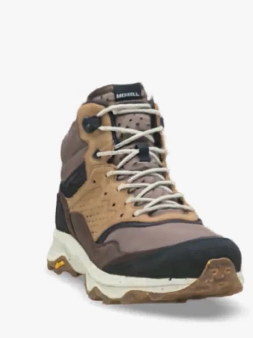 Merrell Men's Speed Solo MID WP  Brown/Tan EARTHHiking Boot Sneakers shoes 8 1/2